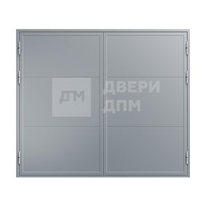 Противопожарные распашные ворота с порошковой покраской ВПМ-120